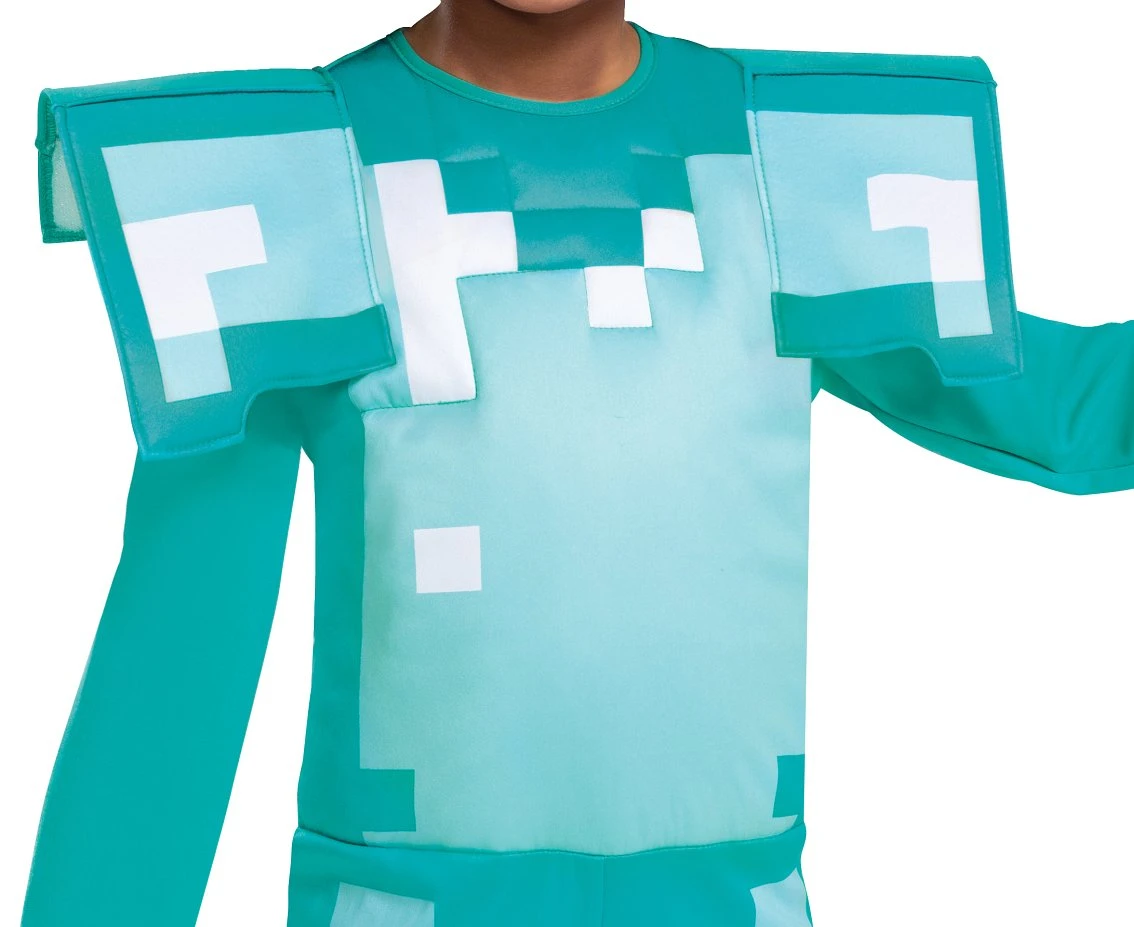 Strój Armor Fancy - Minecraft (licencja), rozm. XS (3-4 lat)
